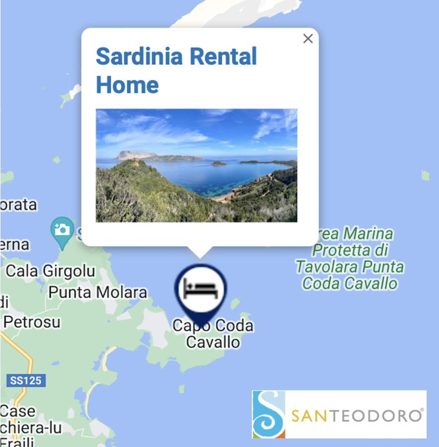 San Teodoro Punta Est Delizioso Monolocale Vista Mare Lejlighed Eksteriør billede